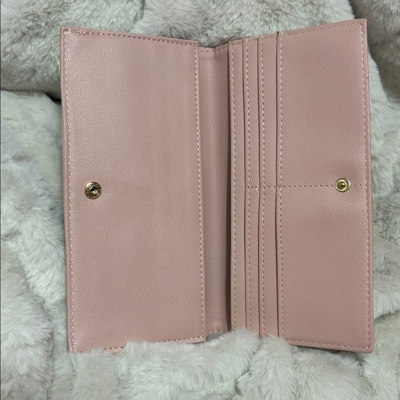 Aimee Kestenberg Blush Pink Leather Continental Wallet - Picture 5 of 6